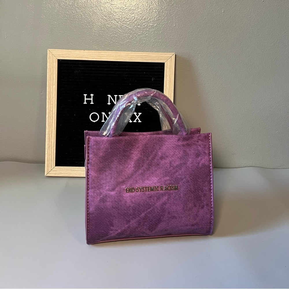 Brandon Blackwood waxed denim ESR  tote